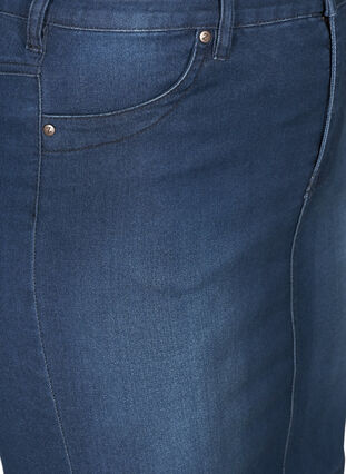 Skirt, Dark blue denim, Packshot image number 2