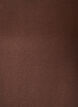 T-shirt with asymmetric lace hem, Brown, Packshot image number 2