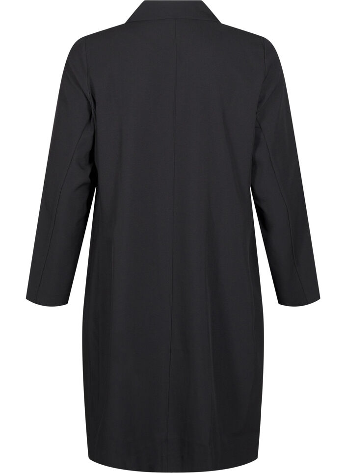 Double-breasted blazer dress, Black, Packshot image number 1
