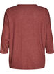 Jersey blouse with 3/4 sleeves, Red, Packshot image number 1