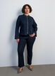Ellen high-waisted bootcut jeans, Blue, Model image number 0