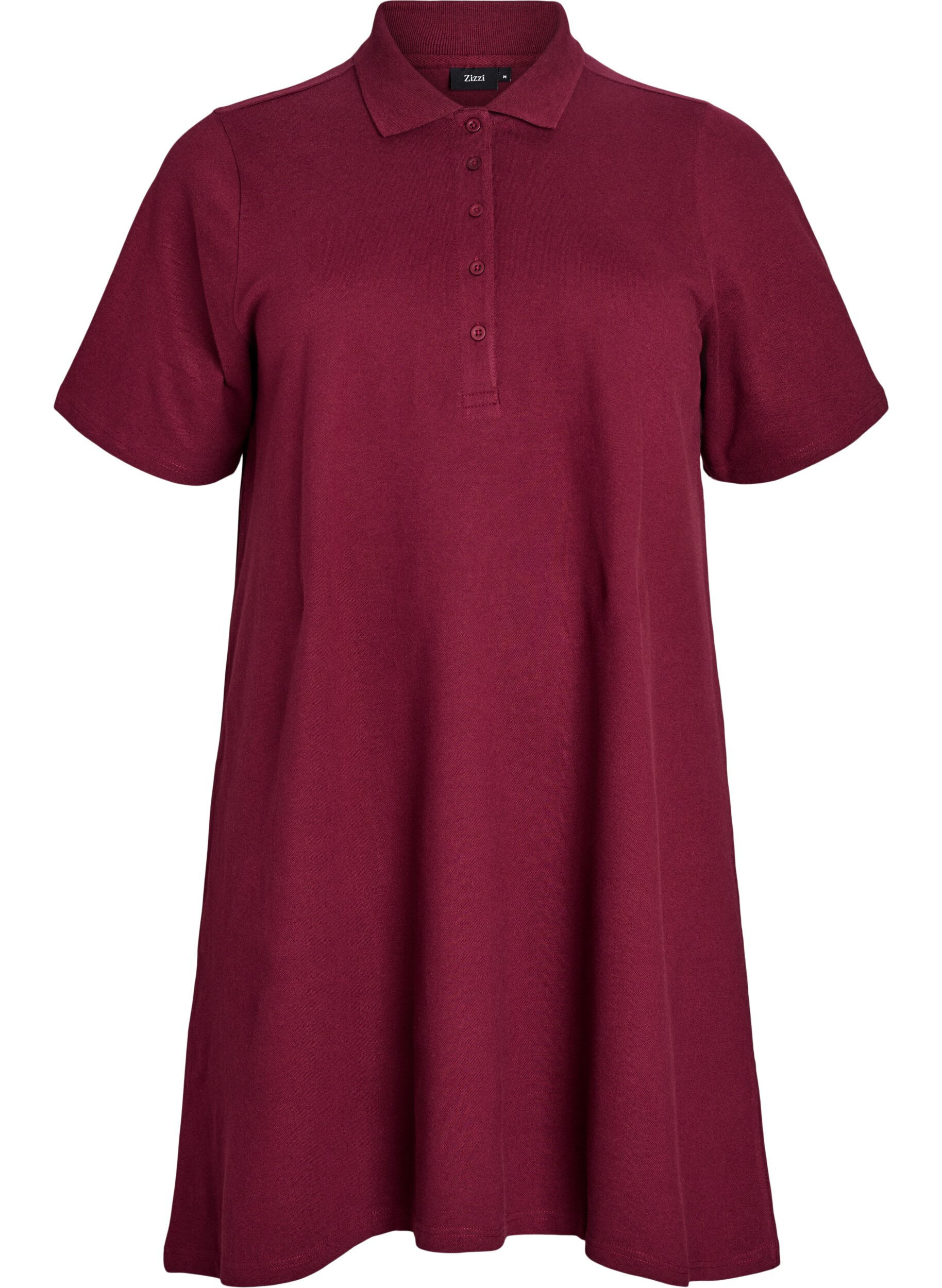 Short A-line polo dress