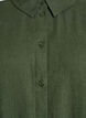 Shirt dress in linen and viscose with short sleeves, Green, Packshot image number 2