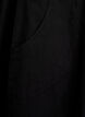 Short-sleeved cotton dress, Black, Packshot image number 3