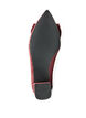 Glitter pump with bow, Red, Packshot image number 4