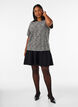 Woven blouse with button detail, Vanilla, Model image number 1
