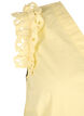 Sleeveless cotton top with ruffles, Yellow, Packshot image number 3