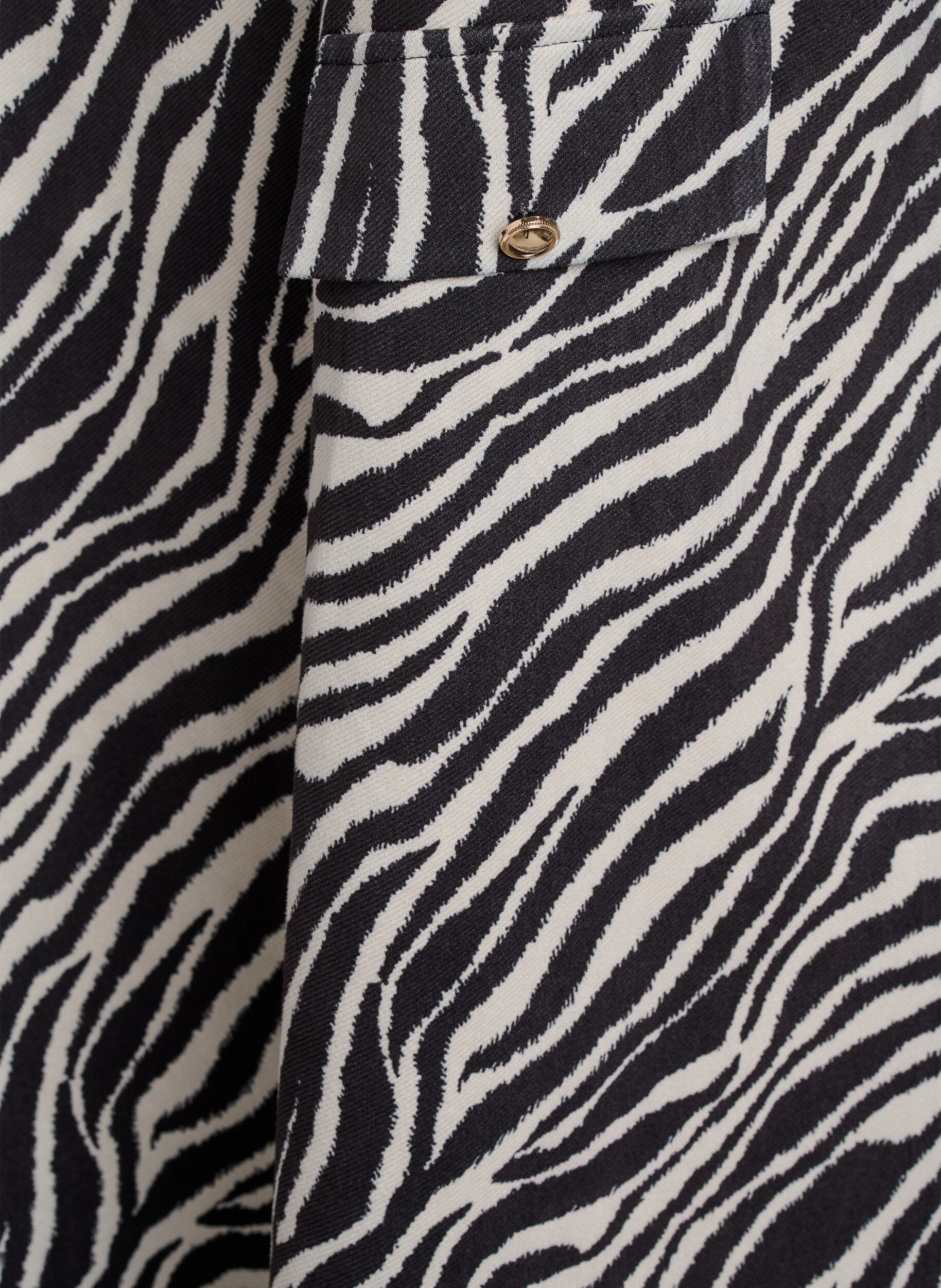 Zizzifashion FLASH - Short A-line dress with 7/8 sleeves, Black, Packshot image number 3