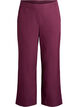 Loose trousers with pockets, Dark Bordeaux, Packshot image number 0