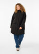 Water-repellent softshell jacket with quilted lining, Black, Model image number 1