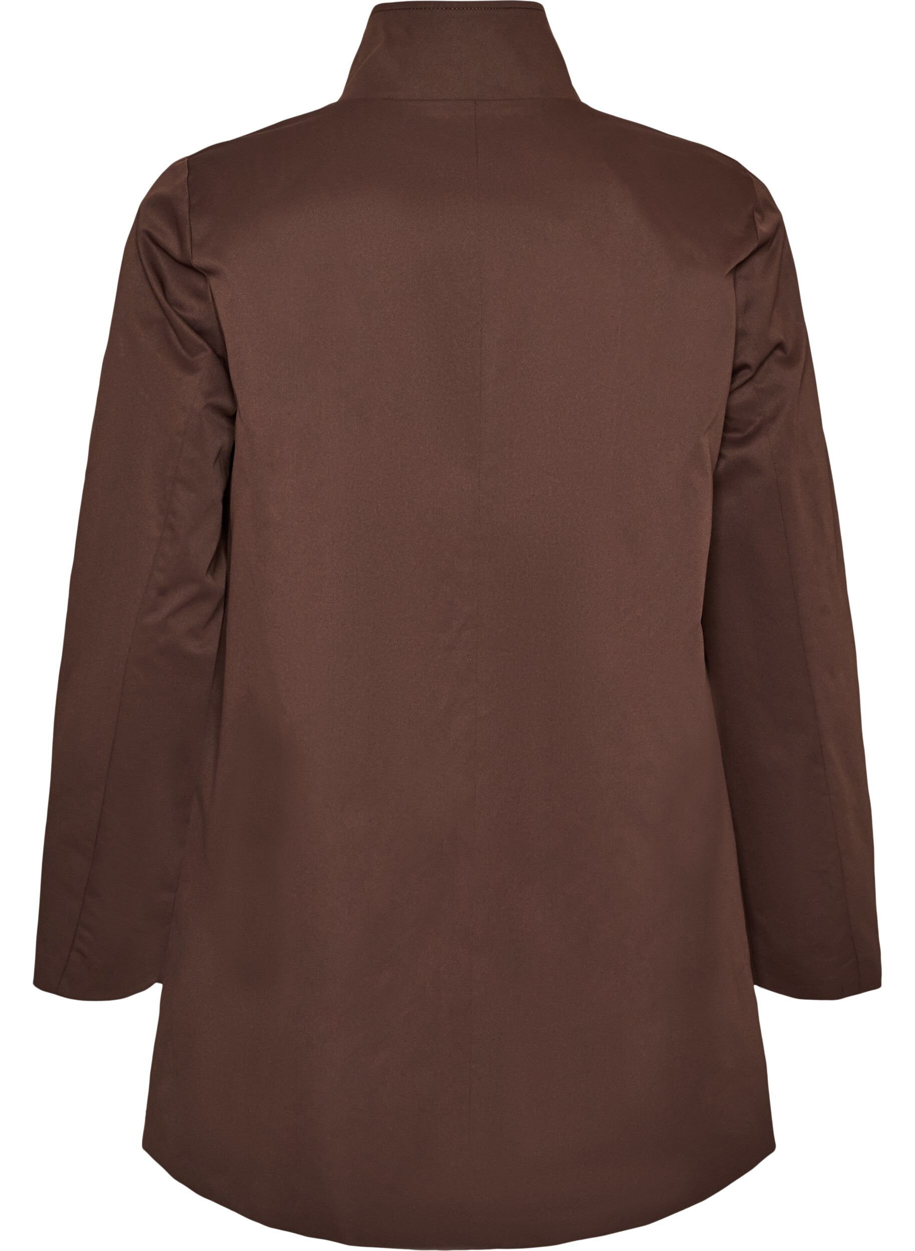 ZizzifashionWater-repellent spring jacket with an A-line cut, Brown, Packshot image number 1