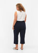 Ankle length trousers with loose fit, Blue, Model image number 1