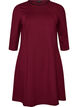 A-shaped dress with 3/4 sleeves, Red, Packshot image number 0
