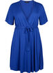 Wrap dress in viscose with short sleeves, Bellwether SOLID, Packshot image number 0
