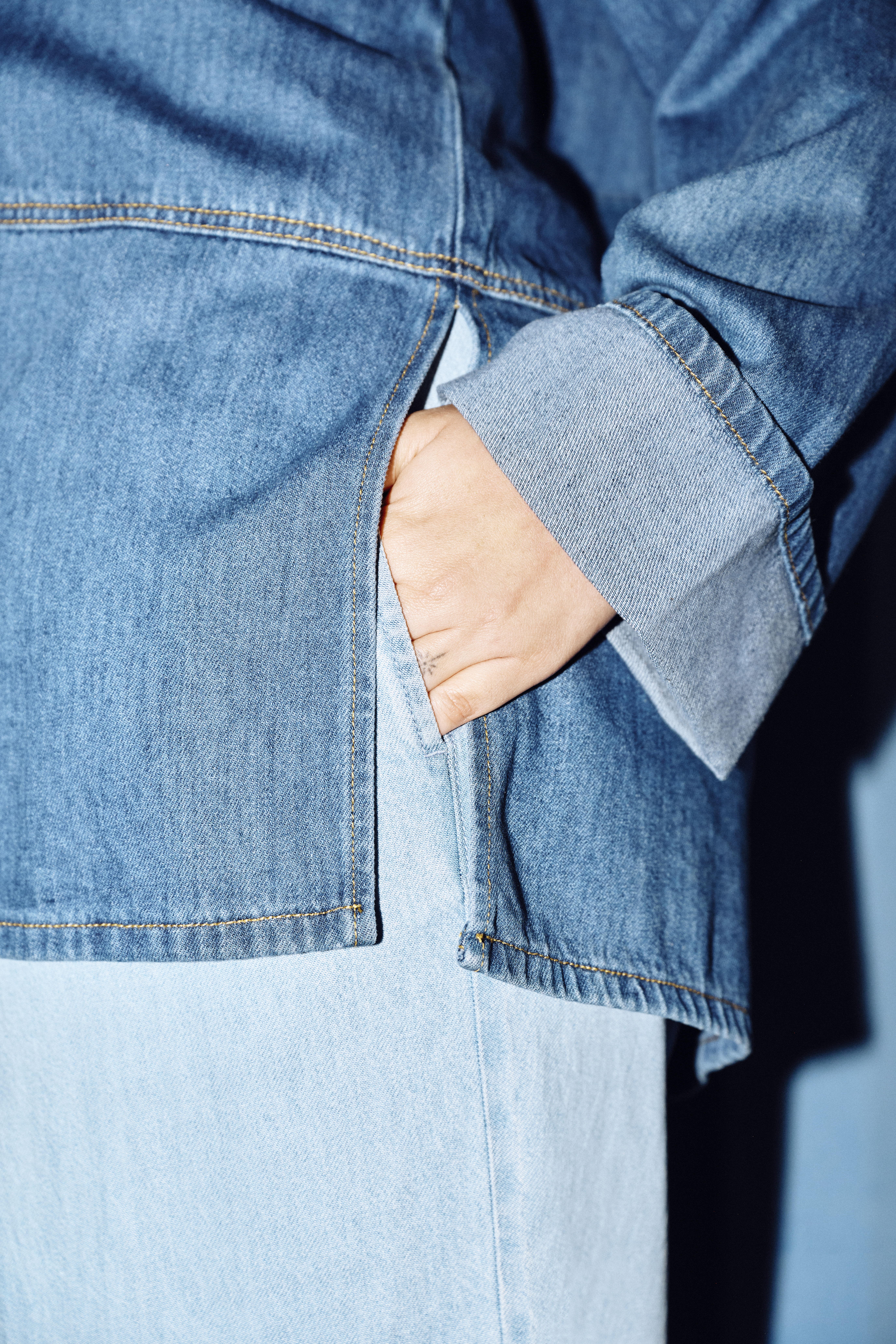 Zizzifashion Denim look, , Model