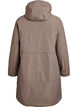Winter jacket with adjustable waist, Brown, Packshot image number 1