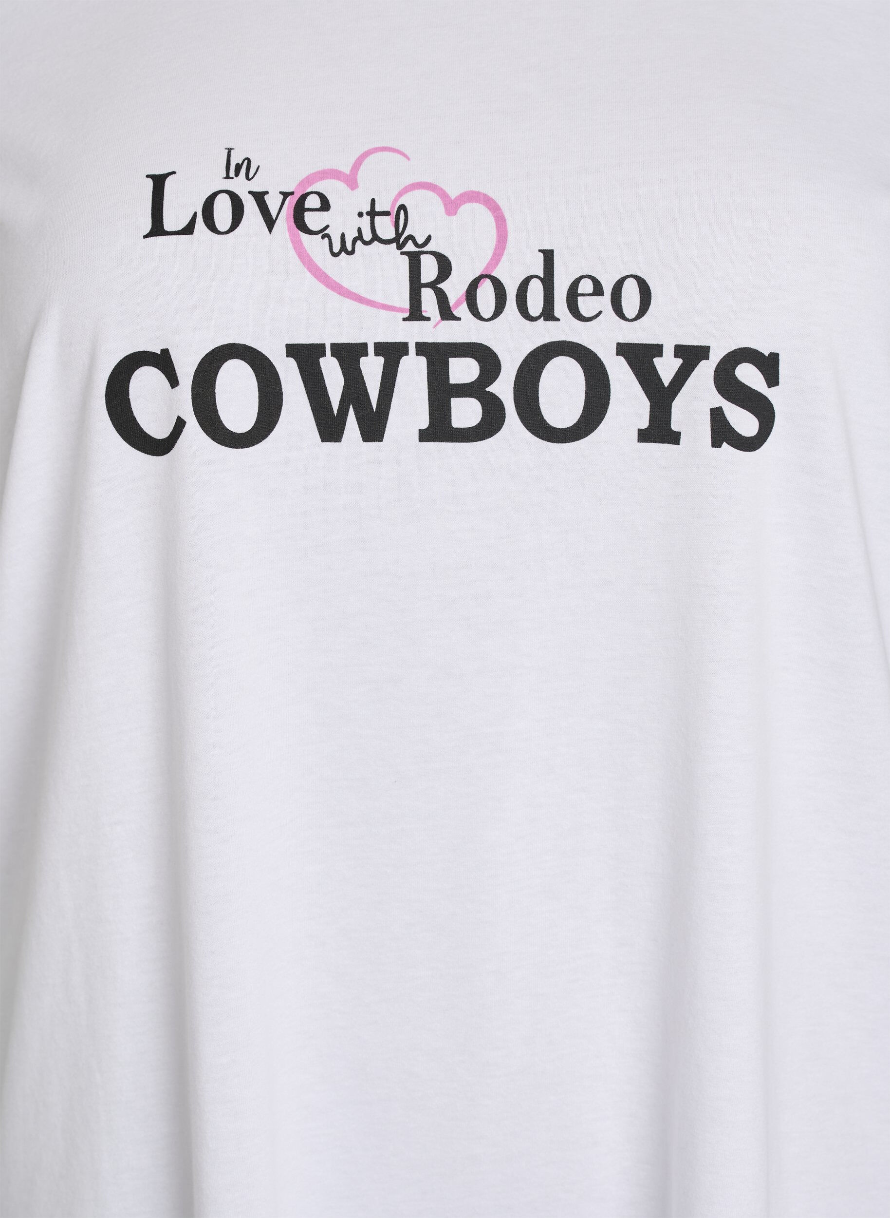 Zizzifashion T-shirt with motif, White, Packshot image number 2