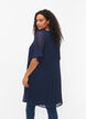 Short sleeved pleated dress, Navy Blazer, Model image number 1
