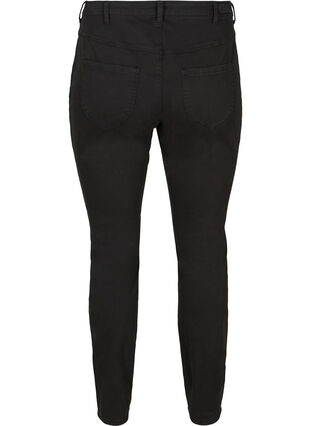 High waisted, extra slim fit Nille jeans, Black, Packshot image number 1