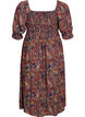 Summer dress in viscose with paisley print, Blue, Packshot image number 1