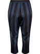 Cropped trousers with stripes, Blue, Packshot image number 1