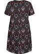 FLASH - V-neck dress with print, Black Rose Ethnic, Packshot image number 1