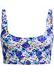 Bikini top with adjustable straps, Purple, Packshot image number 0