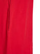 Midi T-shirt dress with a V-neck, Red, Packshot image number 4