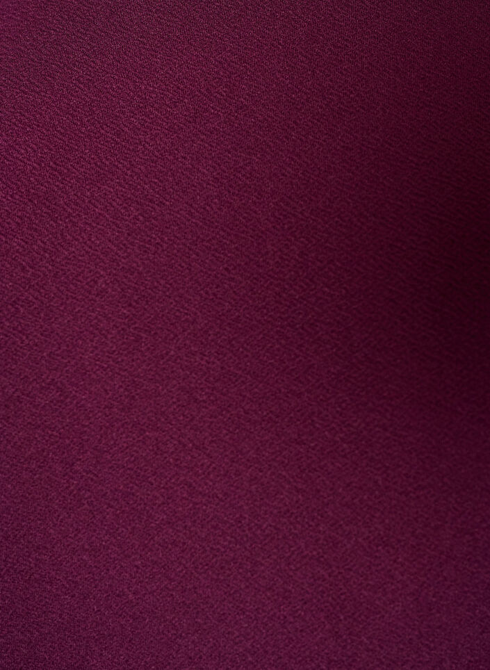 Tunic with asymmetric lace trim, Purple, Packshot image number 2