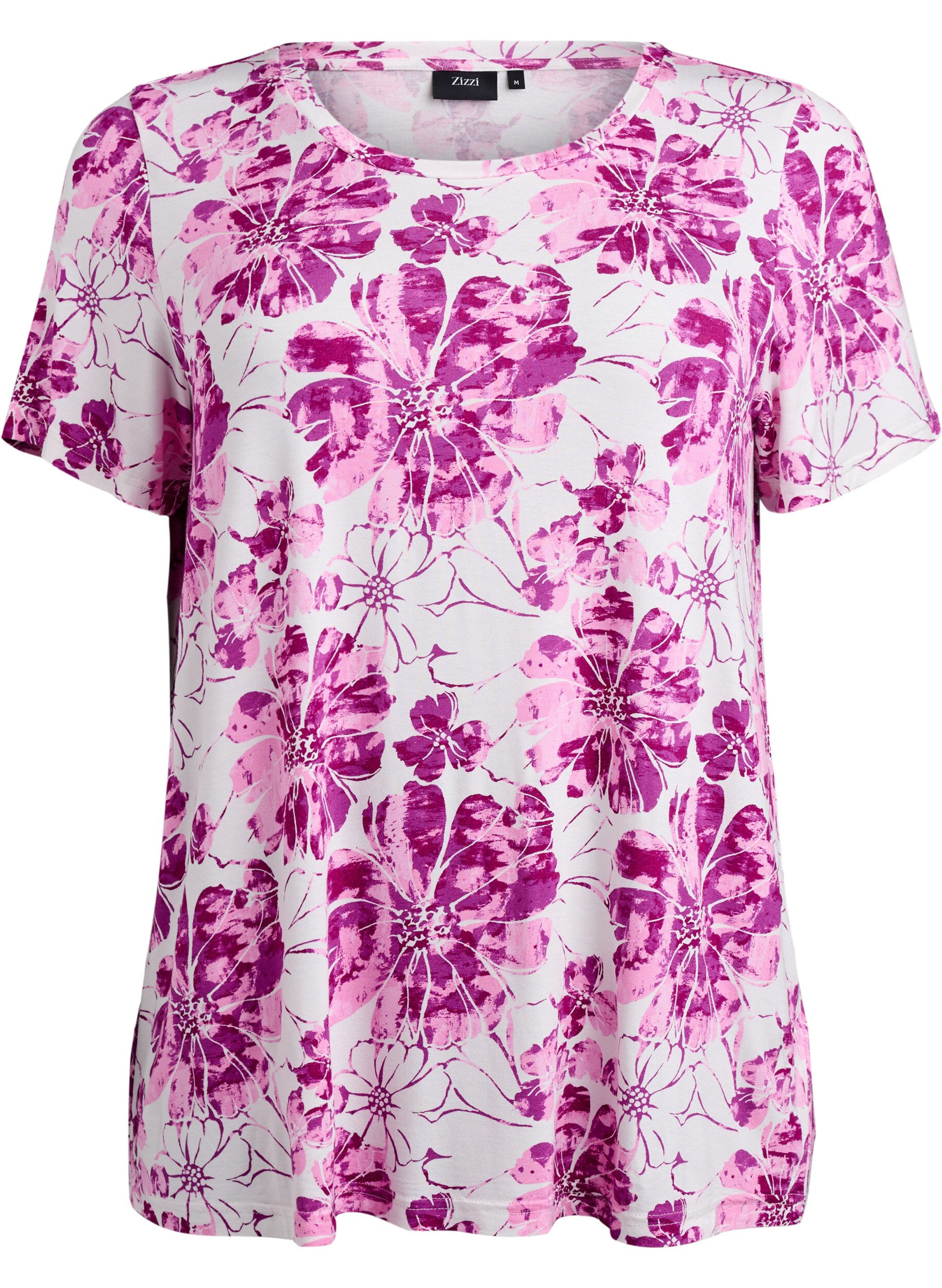 T-shirt with floral print