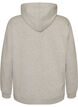 Hoodie with embroidered motif, Grey, Packshot image number 1