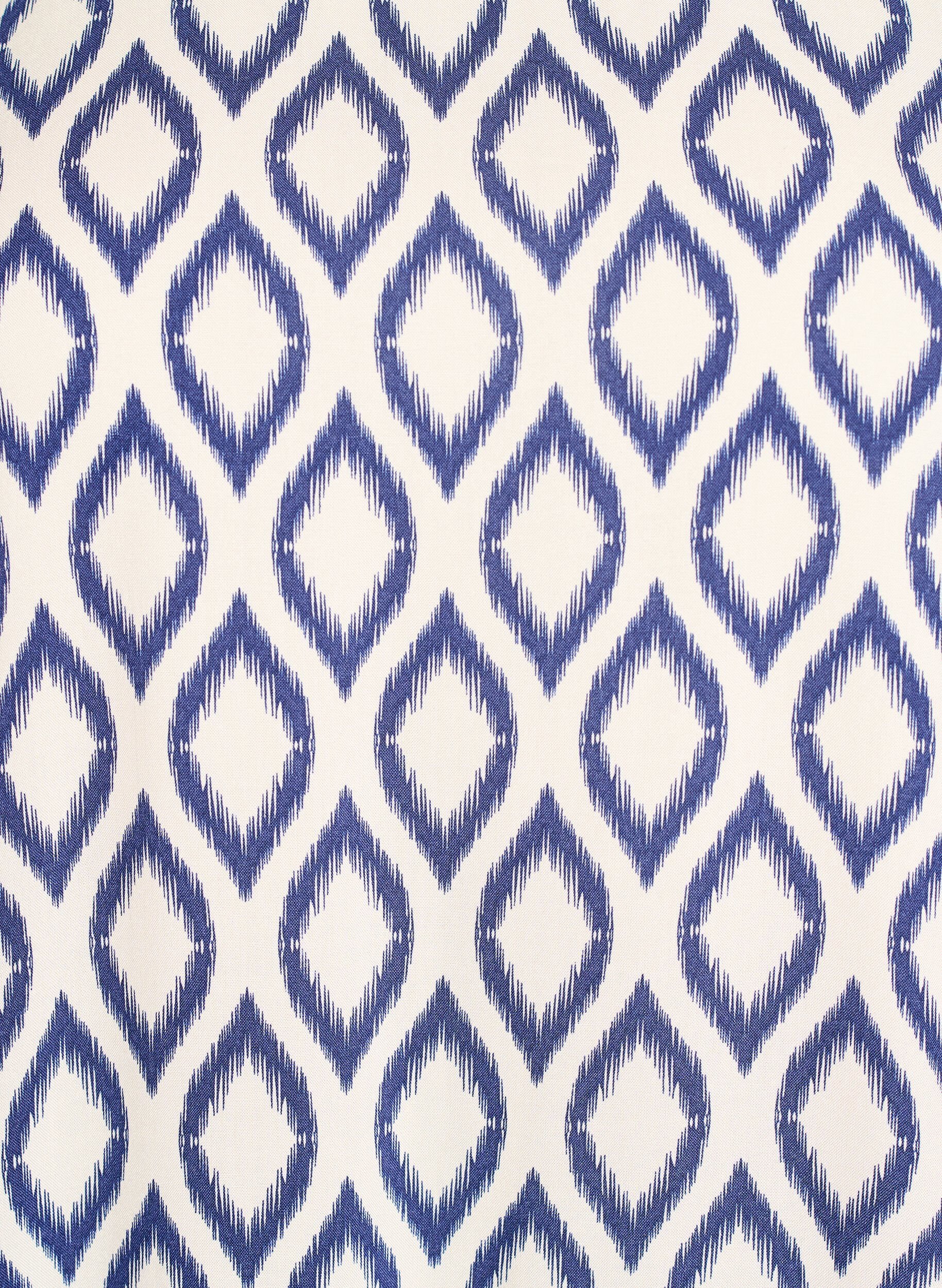 Zizzifashion Viscose dress with cutline, Blue, Packshot image number 2