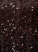 Short sequin dress with an A-line shape, Brown, Packshot image number 2