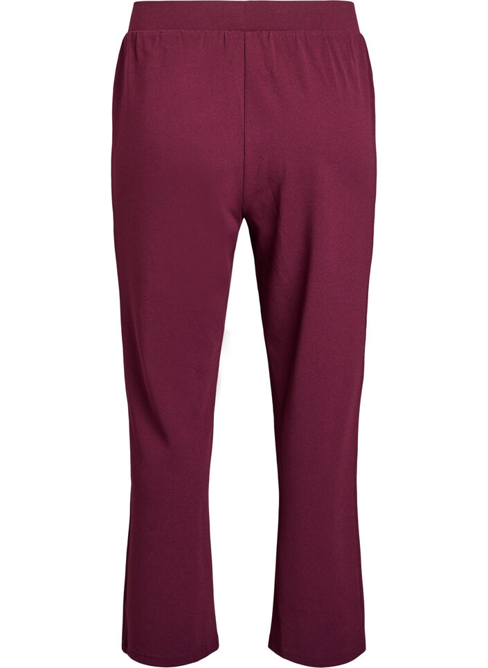 Straight fit trousers, Red, Packshot image number 1