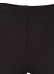 3/4-length leggings with buttons, Black, Packshot image number 2
