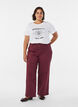 T-shirt with motif, White, Model image number 1