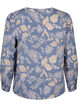 FLASH - Long sleeve blouse with print, Delft AOP, Packshot image number 1