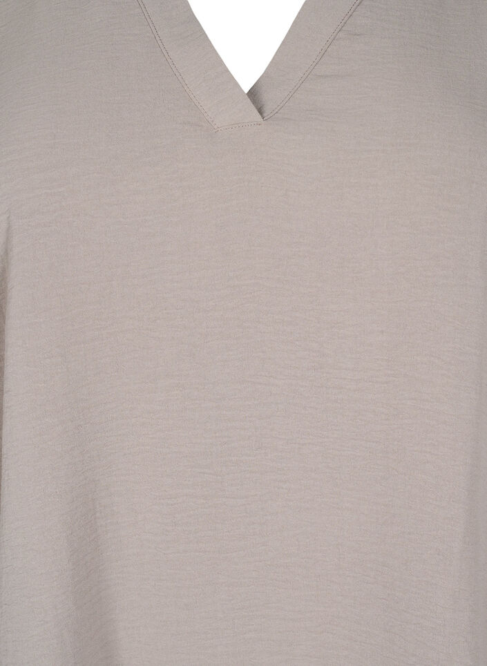 Blouse with 3/4 sleeves, Beige, Packshot image number 2