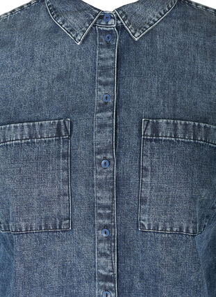 Denim shirt with chest pockets, Denim ASS, Packshot image number 2
