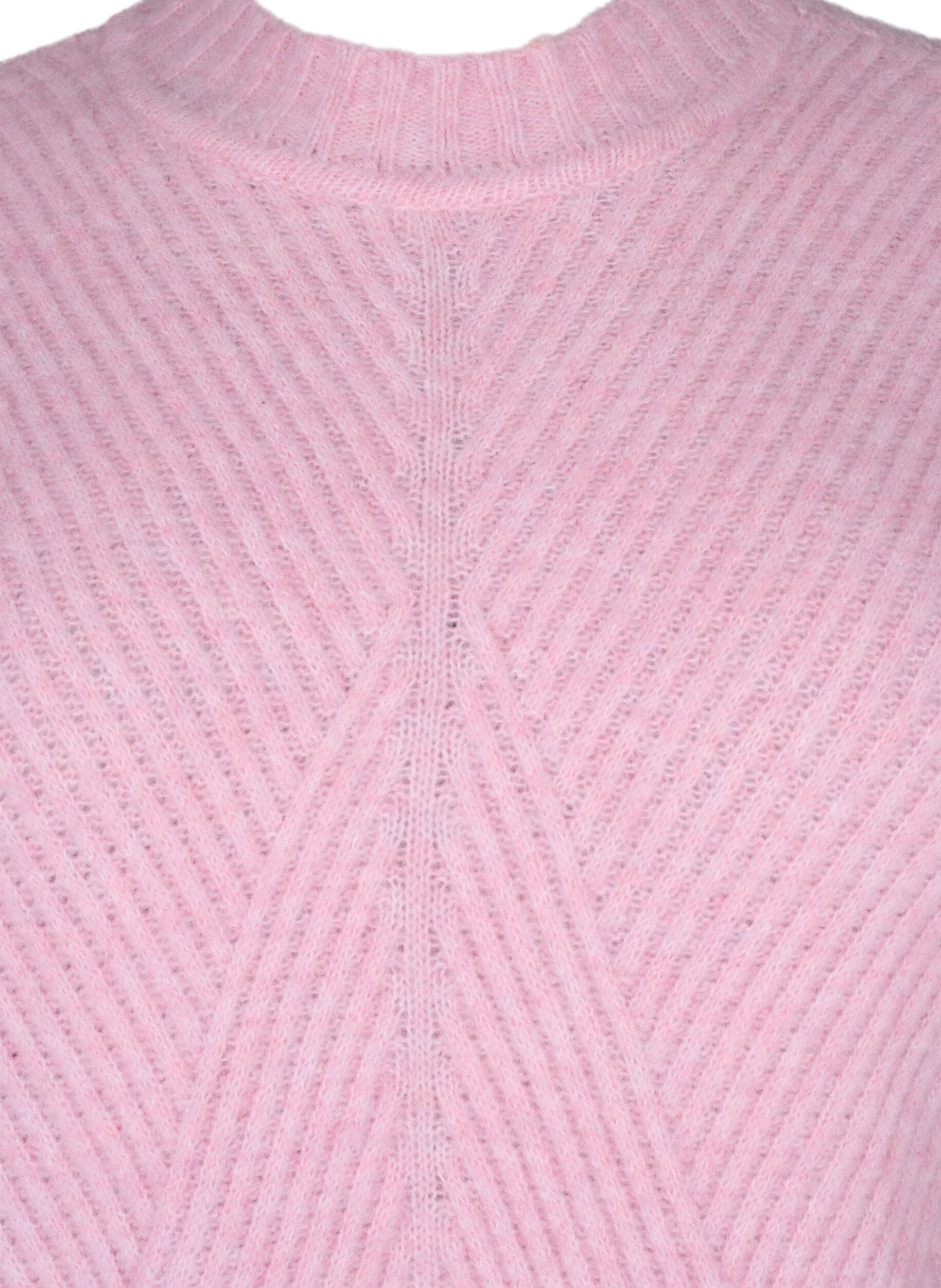 Zizzifashion Jumper with a striped pattern and long sleeves, Corsage Mel., Packshot image number 2