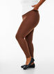 Basic leggings in viscose, Brown, Model image number 0