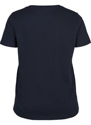 Short-sleeved t-shirt with a print, Night Sky, Packshot image number 1