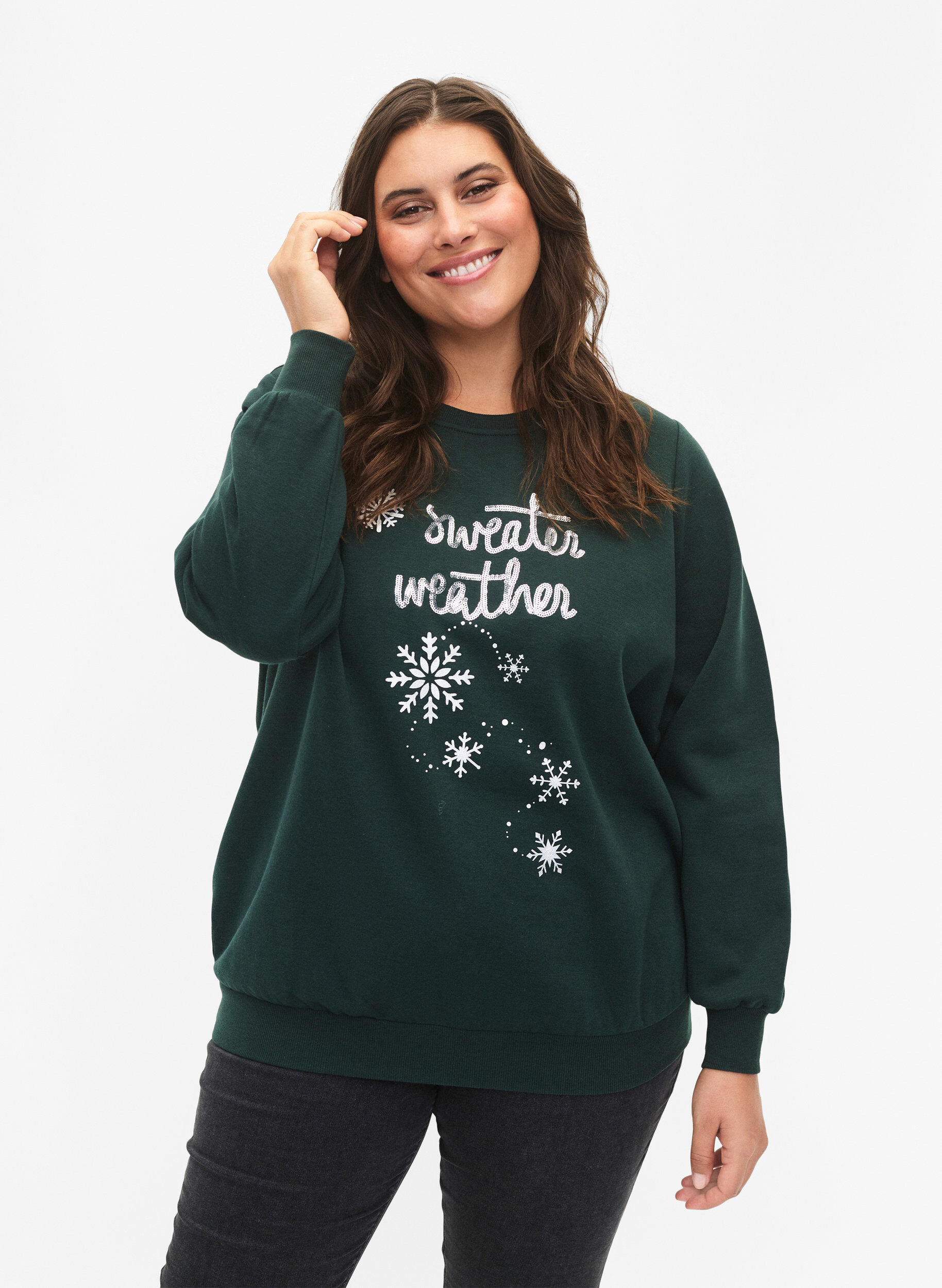 Zizzifashion Christmas sweatshirt, Scarab SWEATER, Model image number 0