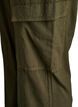 Loose cargo trousers in cotton, Green, Packshot image number 3