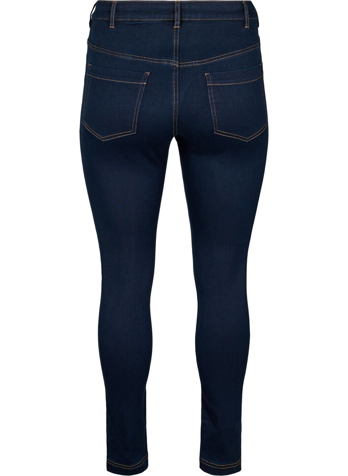 Super slim Amy jeans with high waist, Unwashed, Packshot image number 1