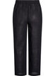 FLASH - Straight fit trousers with high waist, Black, Packshot image number 1