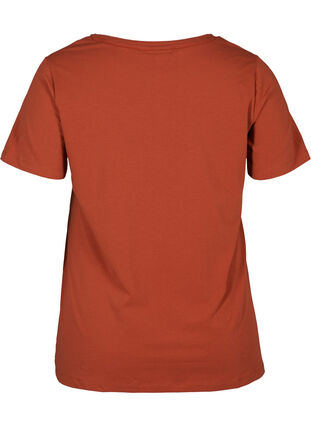 Basic T-shirt , Mahogany, Packshot image number 1