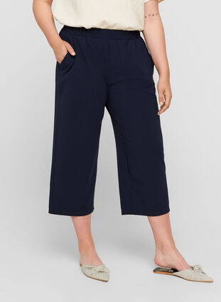 7/8 trousers with pockets, Night Sky, Model image number 2