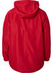 Short jacket with hood and adjustable bottom, Tango Red, Packshot image number 1