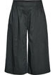 Culottes with an elasticated waist and wide legs, Black, Packshot image number 0